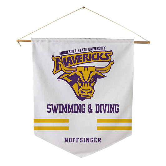 Minn. St. - NCAA Women's Swimming & Diving : Mya Noffsinger - Pennant - 18" x 21"-0