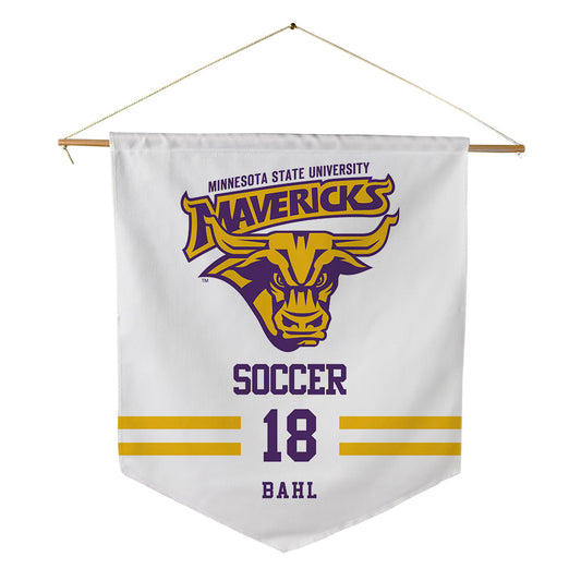 Minn. St. - NCAA Women's Soccer : Aubrey Bahl - Pennant - 18" x 21"-0