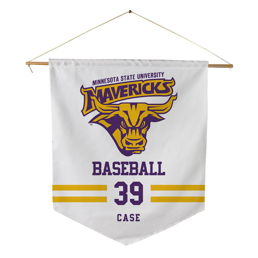 Minn. St. - NCAA Baseball : Jaden Case - Pennant - 18" x 21"-0