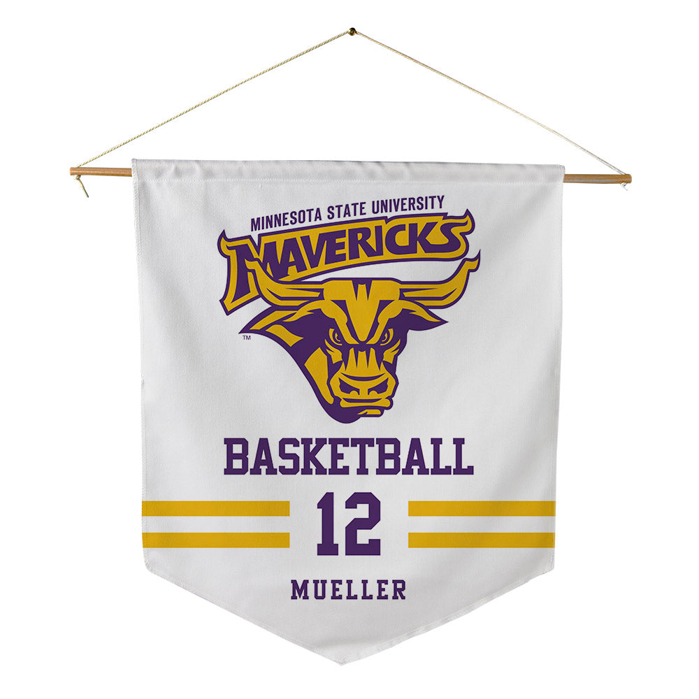 Minn. St. - NCAA Women's Basketball : Natalie Mueller - Pennant - 18" x 21"-0