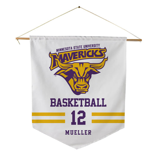 Minn. St. - NCAA Women's Basketball : Natalie Mueller - Pennant - 18" x 21"-0