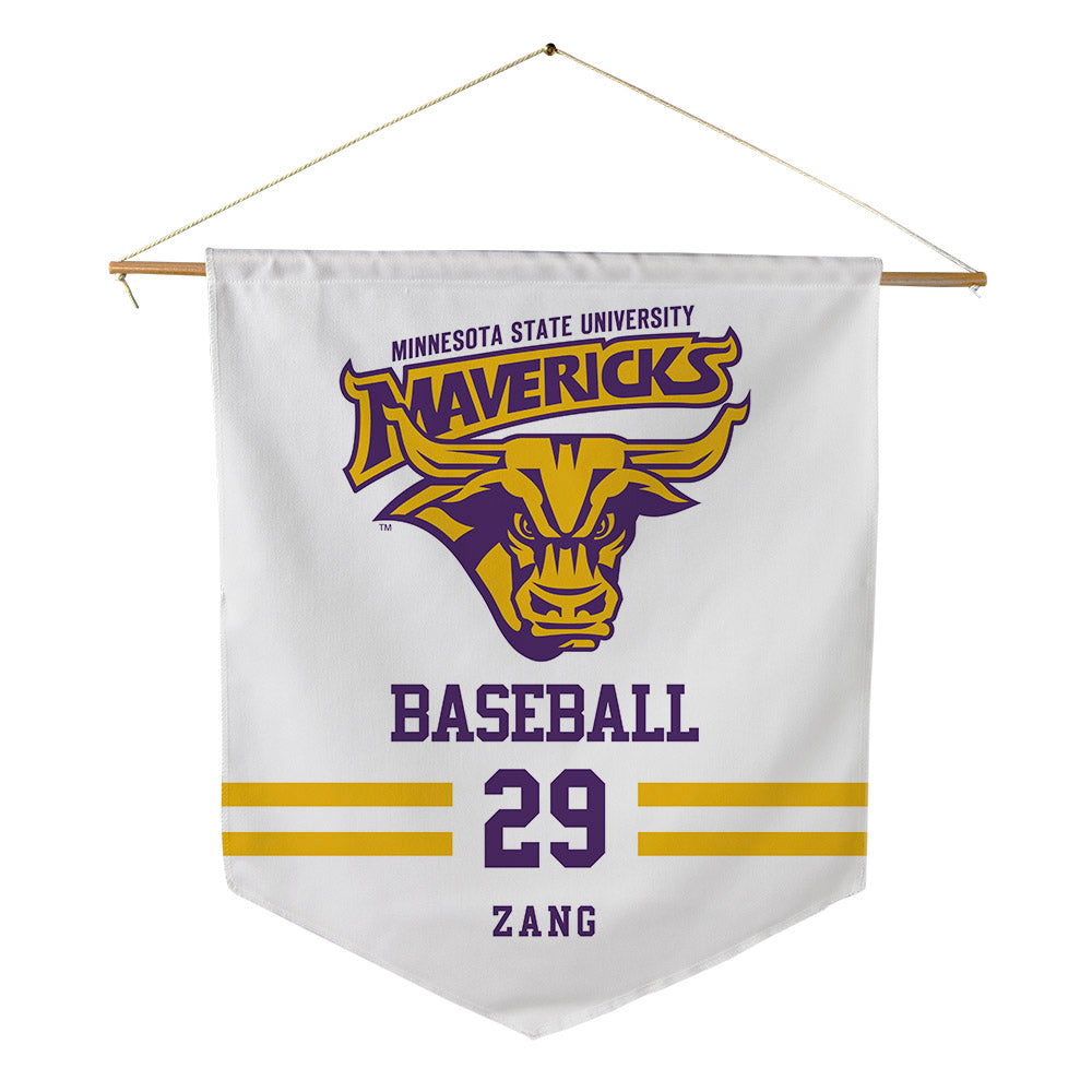 Minn. St. - NCAA Baseball : Daniel Zang - Pennant - 18" x 21"-0