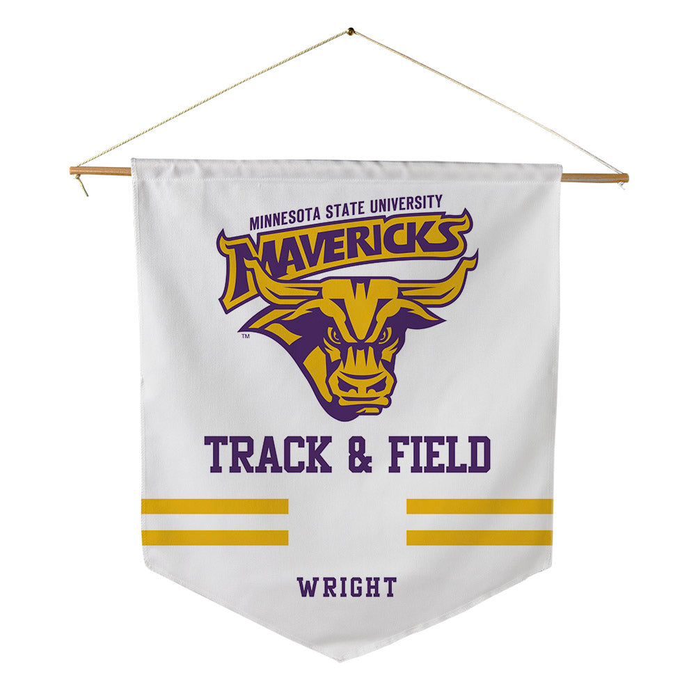 Minn. St. - NCAA Women's Track & Field : Faith Wright - Pennant - 18" x 21"-0