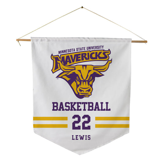 Minn. St. - NCAA Women's Basketball : Brooklyn Lewis - Pennant - 18" x 21"-0