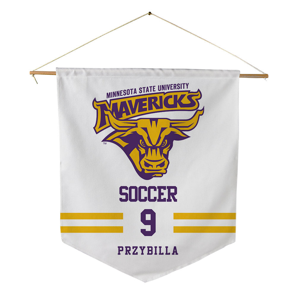 Minn. St. - NCAA Women's Soccer : Meghan Przybilla - Pennant - 18" x 21"-0