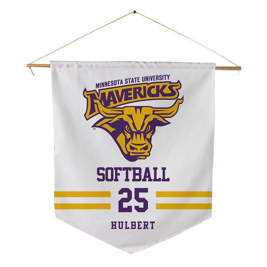 Minn. St. - NCAA Softball : Nyah Hulbert - Pennant - 18" x 21"-0