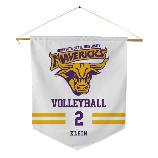 Minn. St. - NCAA Women's Volleyball : Avery Klein - Pennant - 18" x 21"-0