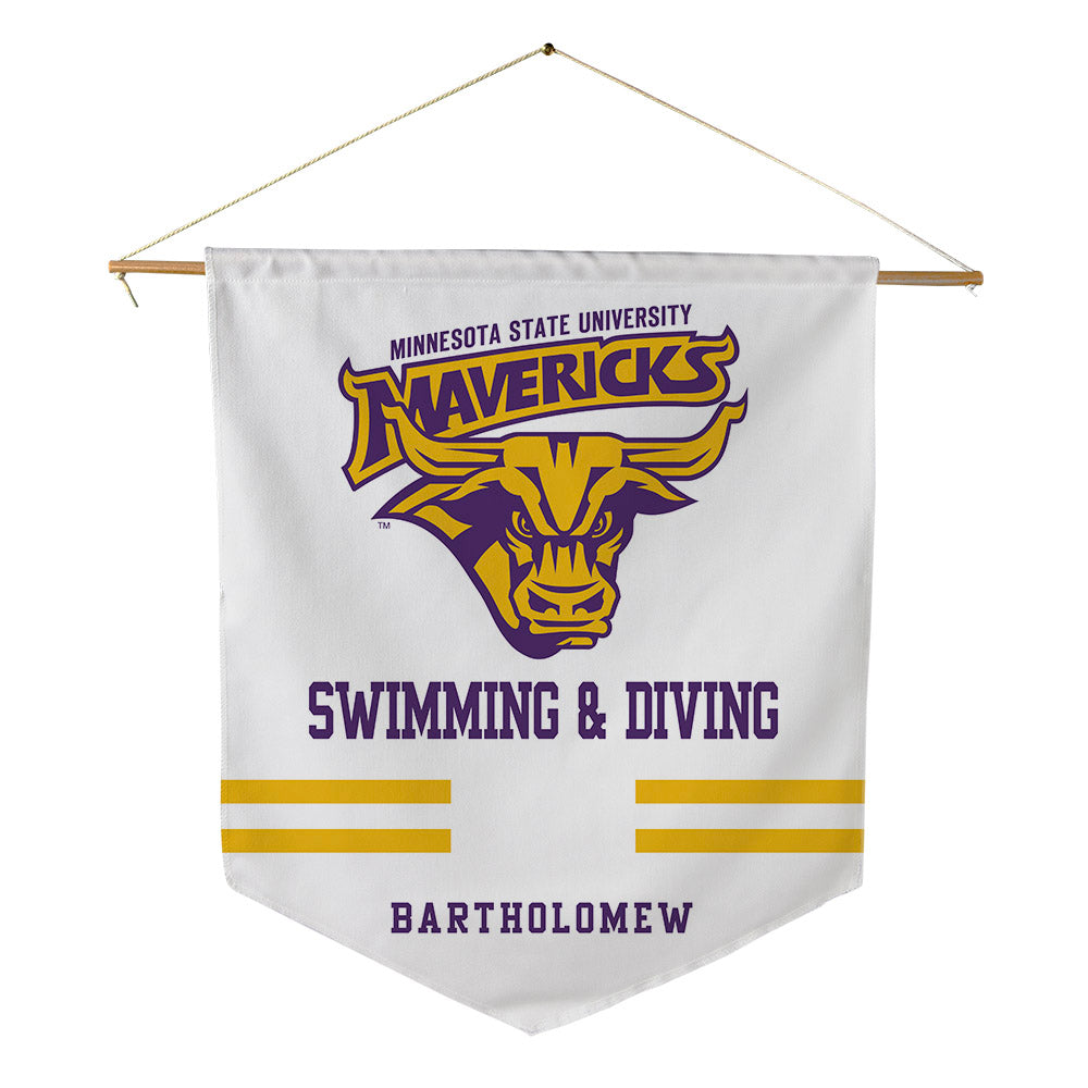 Minn. St. - NCAA Women's Swimming & Diving : Gracie Bartholomew - Pennant - 18" x 21"-0