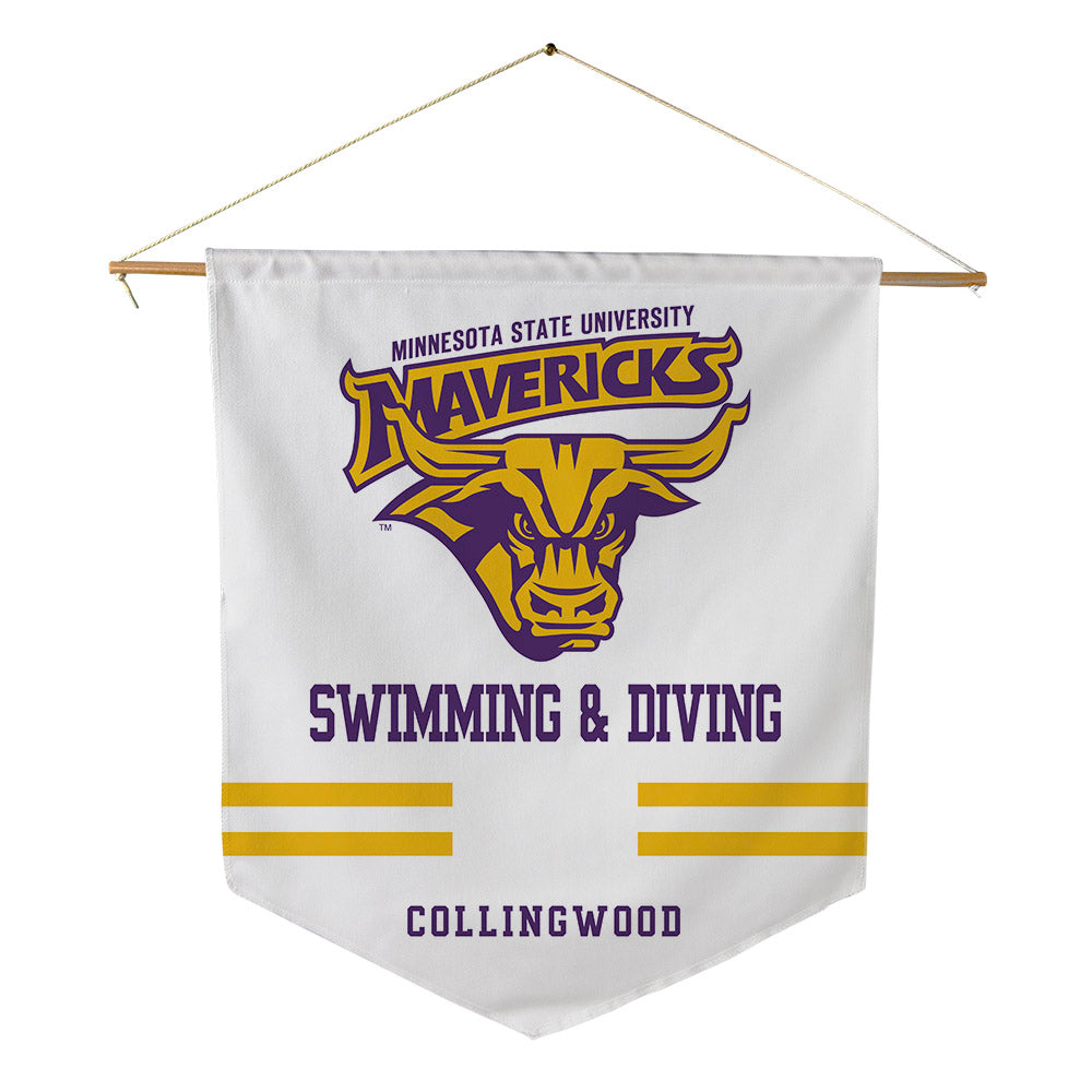 Minn. St. - NCAA Women's Swimming & Diving : Teresa Collingwood - Pennant - 18" x 21"-0