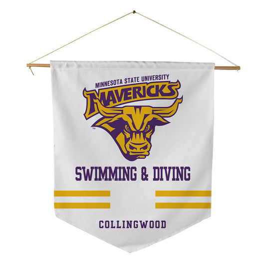 Minn. St. - NCAA Women's Swimming & Diving : Teresa Collingwood - Pennant - 18" x 21"-0