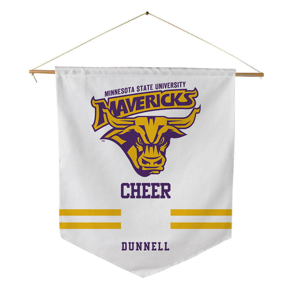 Minn. St. - Cheer : Kylee Dunnell - Pennant - 18" x 21"-0