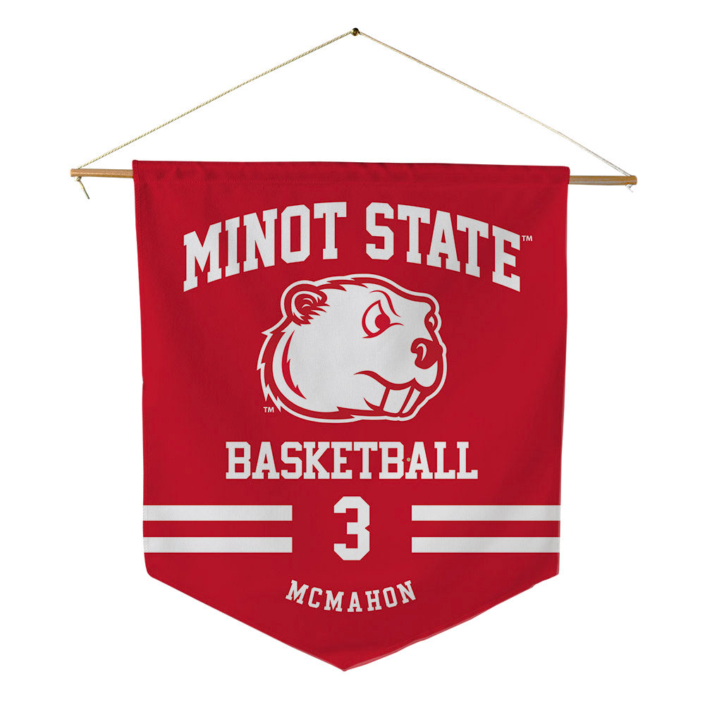 Minot State - NCAA Women's Basketball : Jordan McMahon - Pennant - 18" x 21"-0