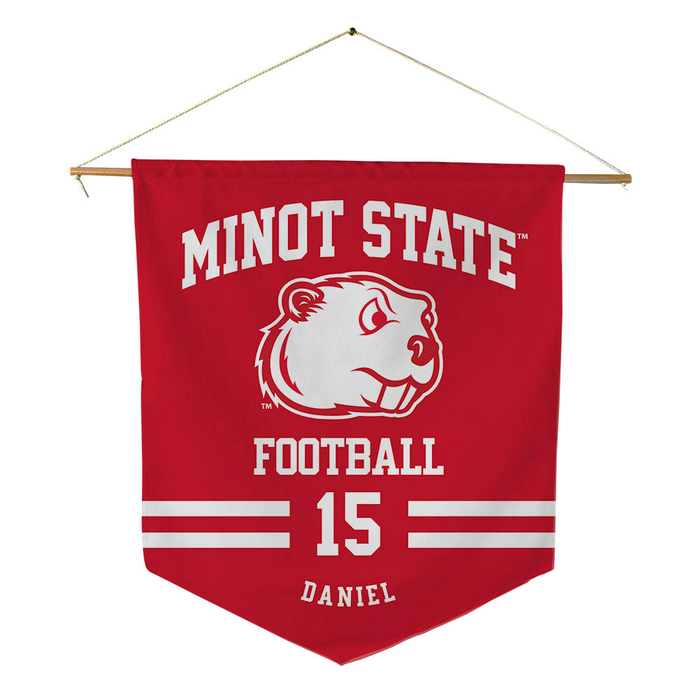 Minot State - NCAA Football : Kieran Daniel - Pennant - 18" x 21"-0