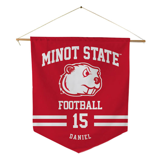 Minot State - NCAA Football : Kieran Daniel - Pennant - 18" x 21"-0