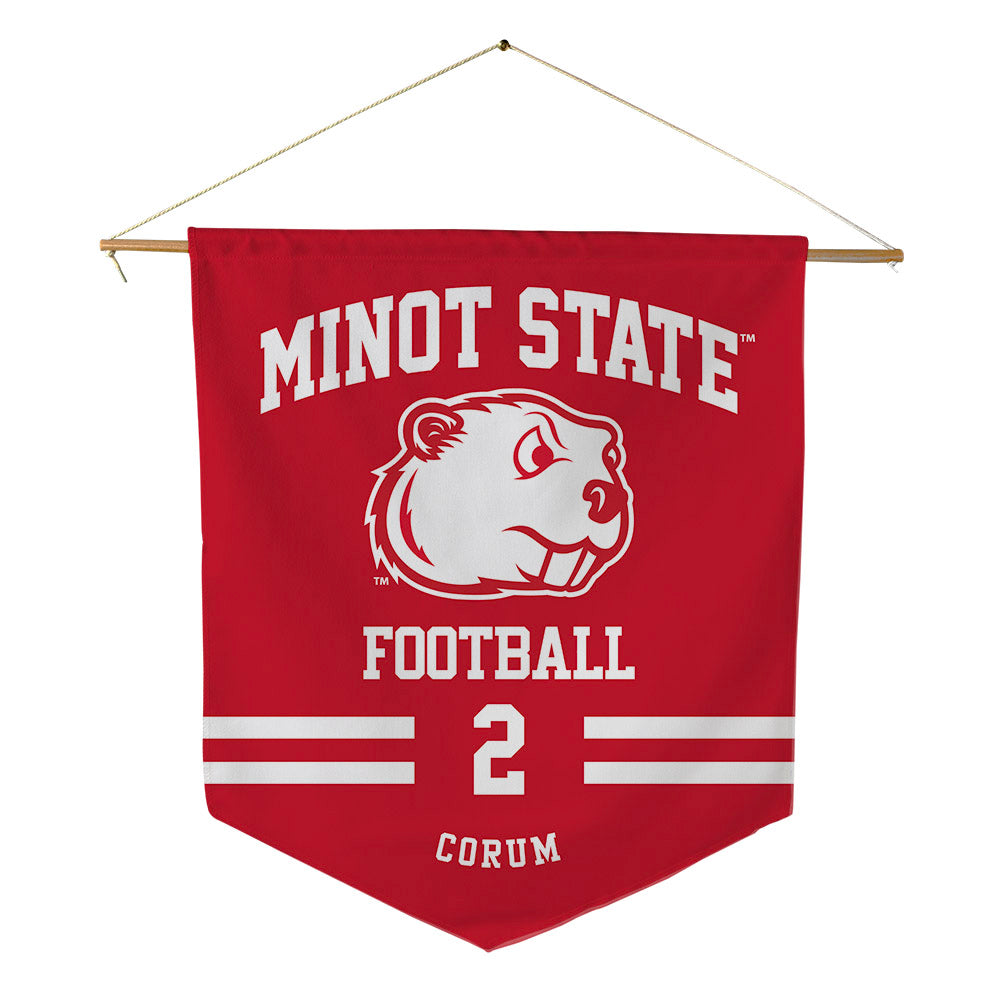 Minot State - NCAA Football : Jayden Corum - Pennant - 18" x 21"-0
