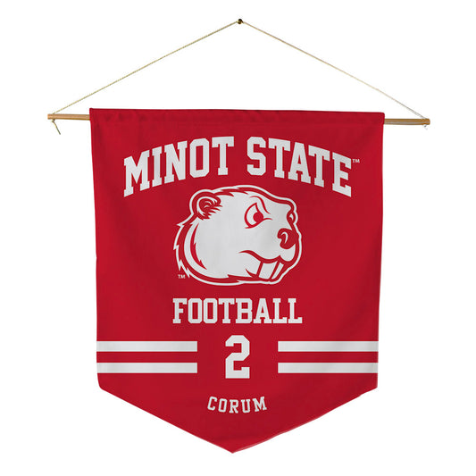 Minot State - NCAA Football : Jayden Corum - Pennant - 18" x 21"-0