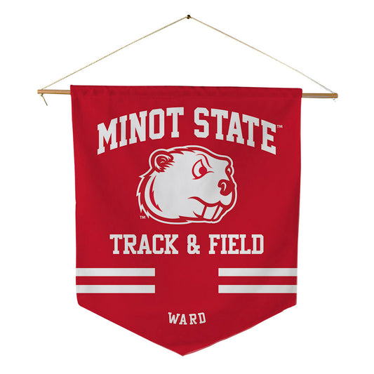 Minot State - NCAA Women's Track & Field : Jenneva Ward - Pennant - 18" x 21"-0