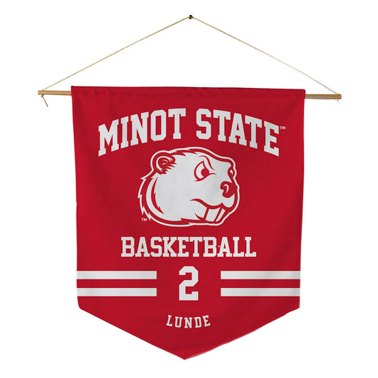 Minot State - NCAA Women's Basketball : Avery Lunde - Pennant - 18" x 21"-0
