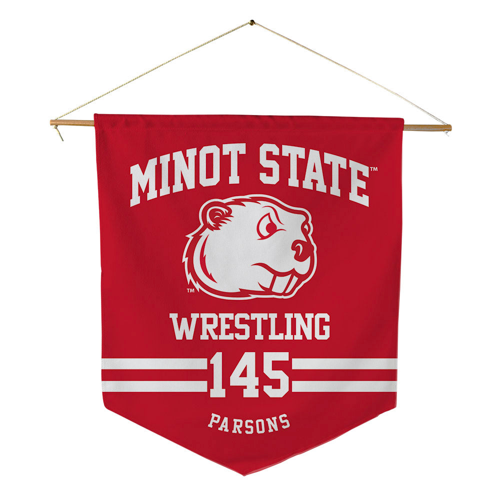Minot State - NCAA Wrestling : Chloe Parsons - Pennant - 18" x 21"-0