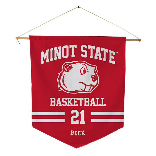 Minot State - NCAA Women's Basketball : Skotti Beck - Pennant - 18" x 21"-0