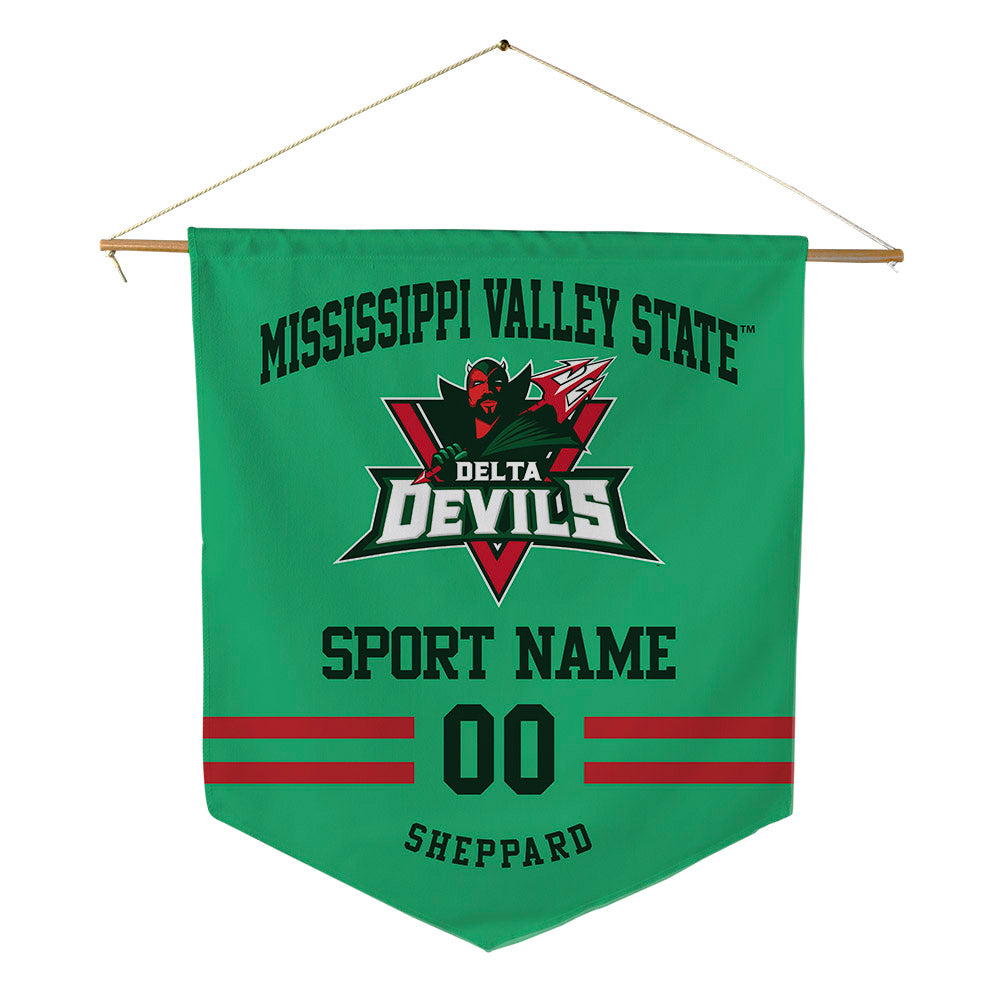 MVSU - NCAA Football : DAngelo Sheppard - Pennant - 18" x 21"-0