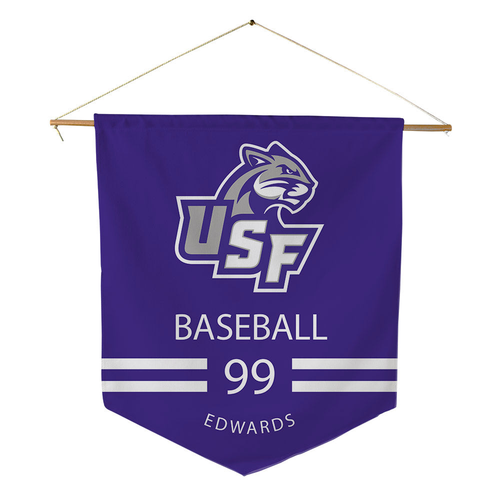 Sioux Falls - NCAA Baseball : William Edwards - Pennant - 18" x 21"-0