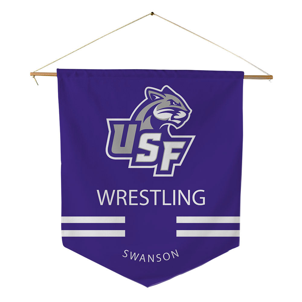 Sioux Falls - NCAA Wrestling : Luke Swanson - Pennant - 18" x 21"-0
