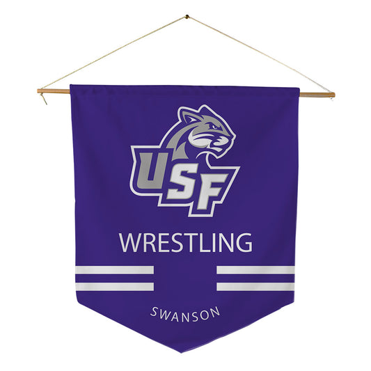 Sioux Falls - NCAA Wrestling : Luke Swanson - Pennant - 18" x 21"-0