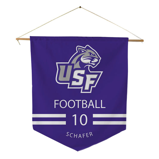 Sioux Falls - NCAA Football : Tate Schafer - Pennant - 18" x 21"-0