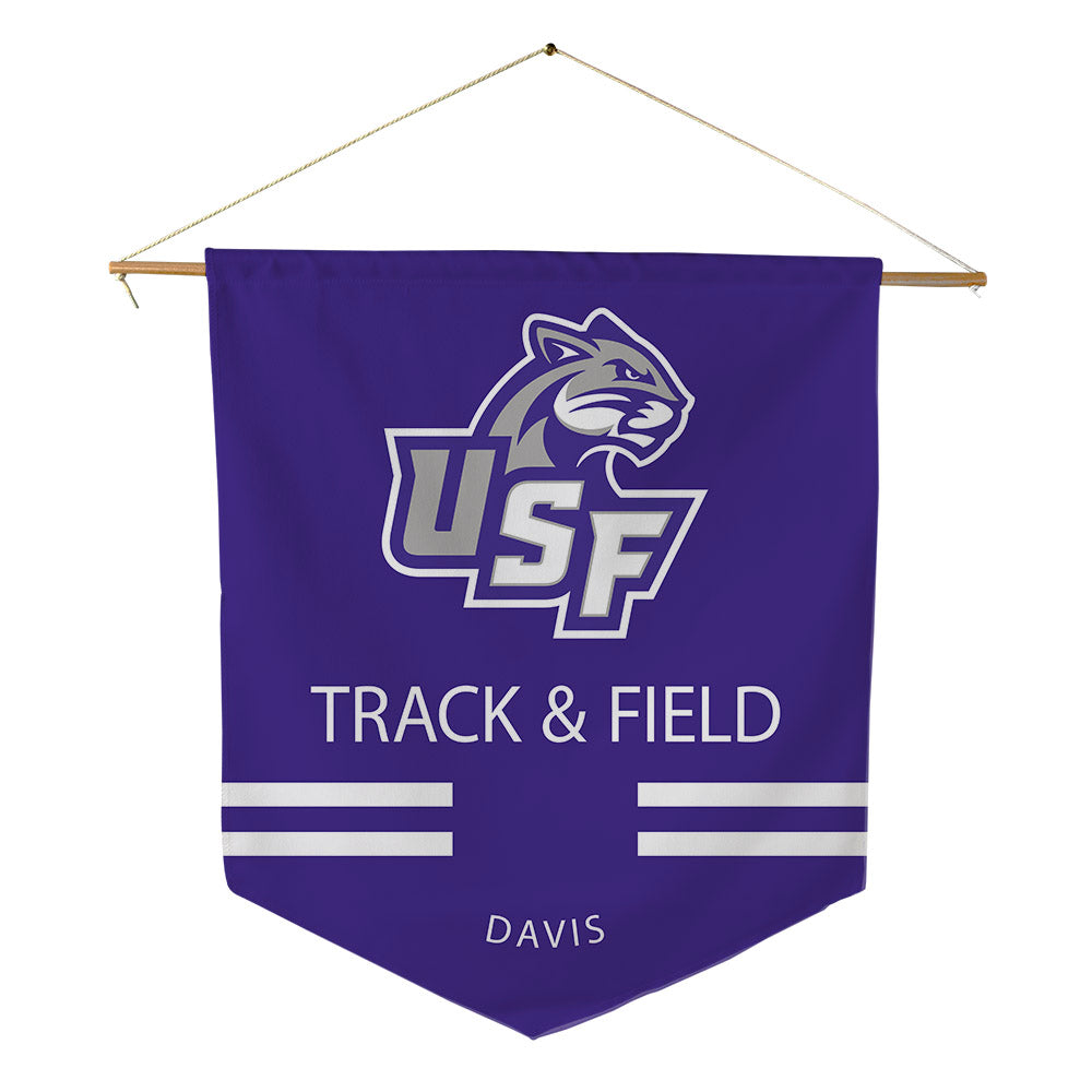 Sioux Falls - NCAA Men's Track & Field : Jordan Davis - Pennant - 18" x 21"-0