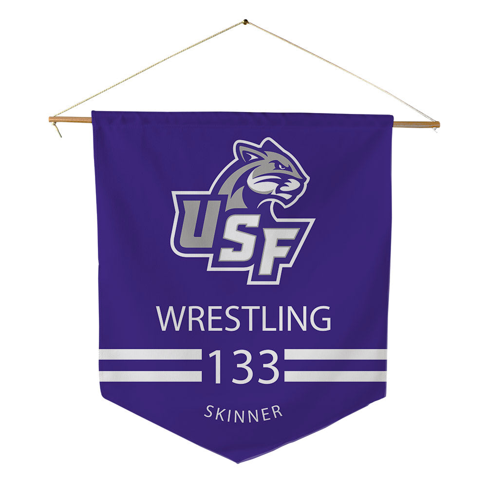 Sioux Falls - NCAA Wrestling : Bray Skinner - Pennant - 18" x 21"-0