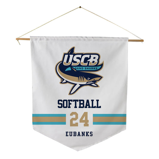 USCB - NCAA Softball : Caleigh Eubanks - Pennant - 18" x 21"-0