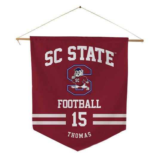 SCSU - NCAA Football : Cayden Thomas - Pennant - 18" x 21"-0