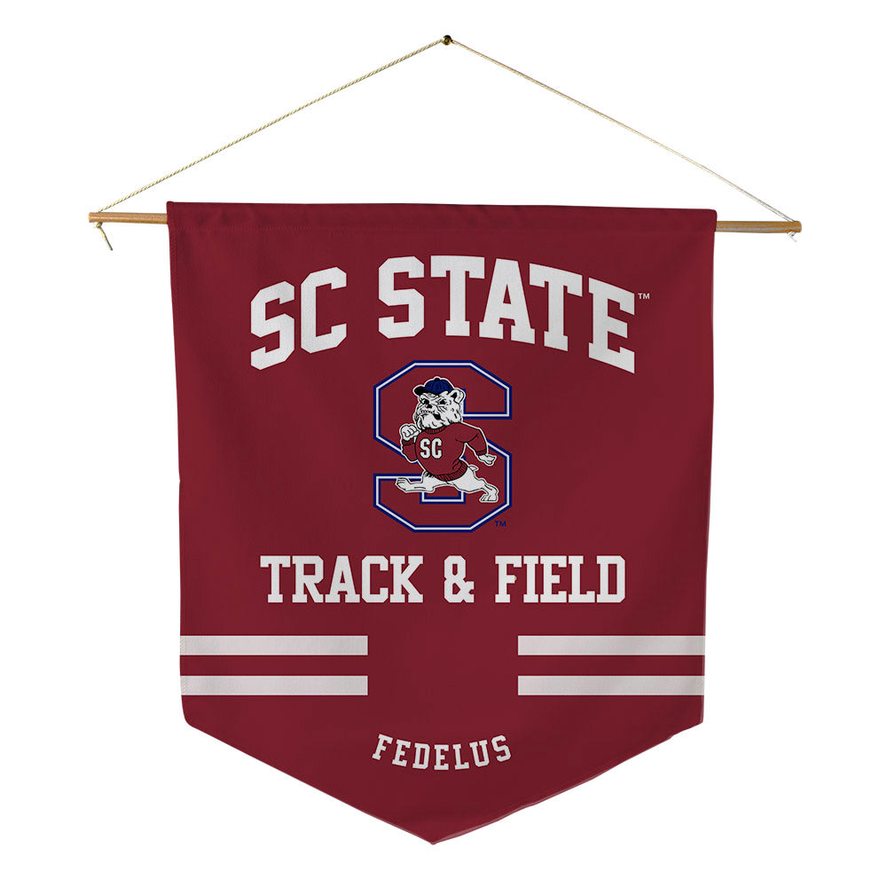 SCSU - NCAA Men's Track & Field : Zacharie Fedelus - Pennant - 18" x 21"-0