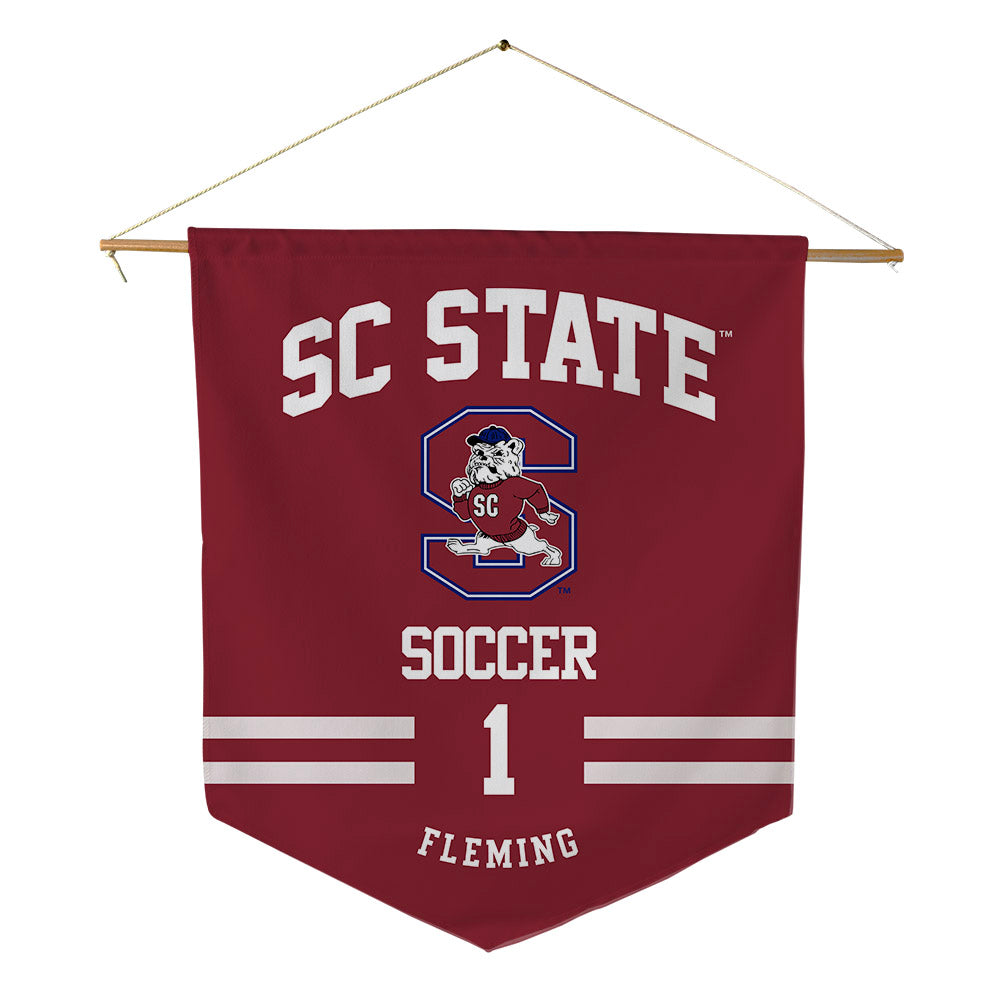 SCSU - NCAA Women's Soccer : Emma Fleming - Pennant - 18" x 21"-0