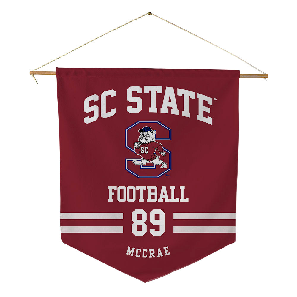 SCSU - NCAA Football : ANTWON MCCRAE - Pennant - 18" x 21"-0