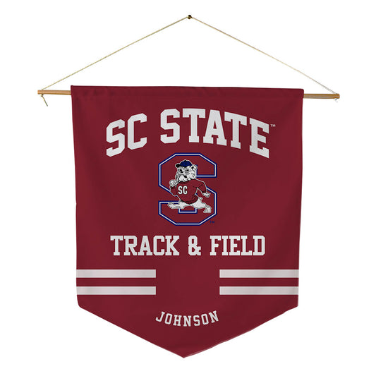 SCSU - NCAA Women's Track & Field : Naomi Johnson - Pennant - 18" x 21"-0