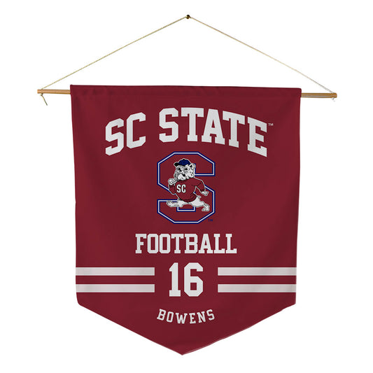 SCSU - NCAA Football : Bryce Bowens - Pennant - 18" x 21"-0