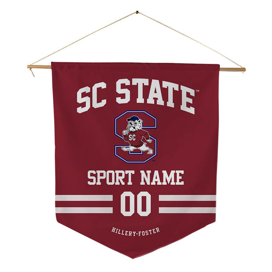SCSU - NCAA Women's Soccer : Madilynn Hillery-Foster - Pennant - 18" x 21"-0