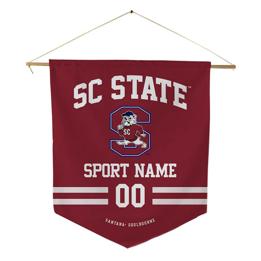 SCSU - NCAA Women's Soccer : Kelis Santana- Goulbourne - Pennant - 18" x 21"-0