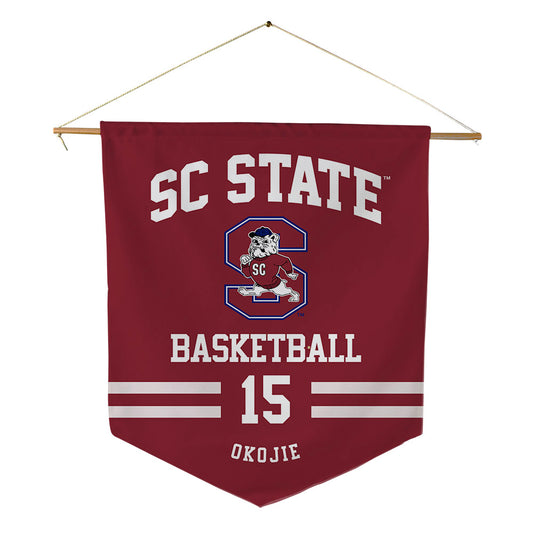 SCSU - NCAA Men's Basketball : Timothy Okojie - Pennant - 18" x 21"-0