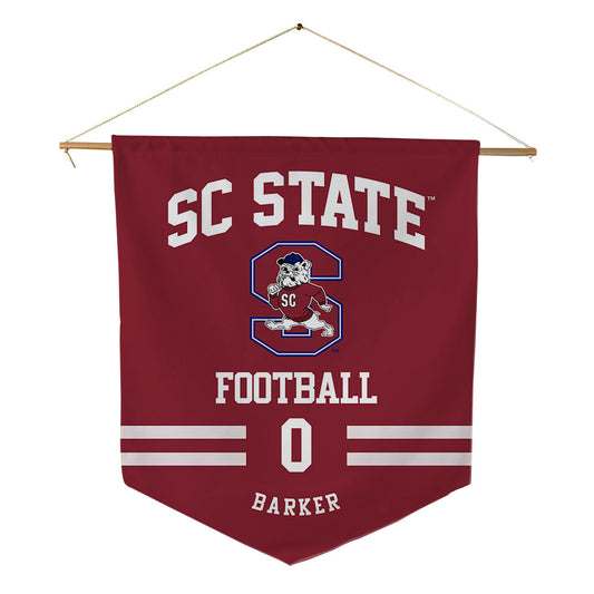 SCSU - NCAA Football : Joshua Barker - Pennant - 18" x 21"-0