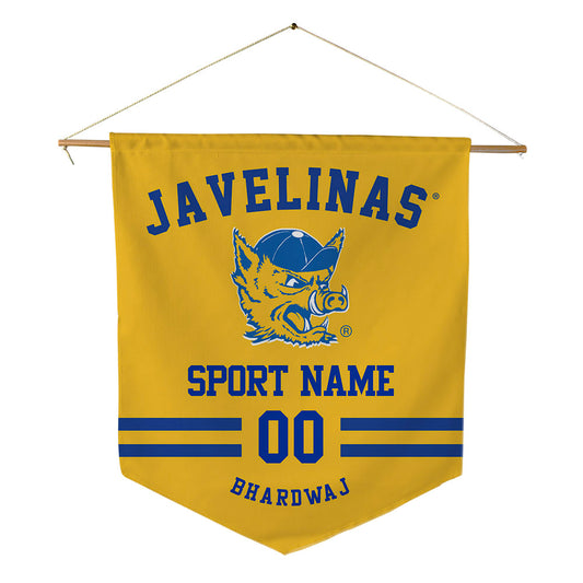 TAMUK - NCAA Women's Track & Field : Aishwarya bhardwaj - Pennant - 18" x 21"-0