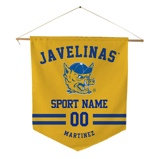 TAMUK - NCAA Men's Track & Field : Ausencio Martinez - Pennant - 18" x 21"-0