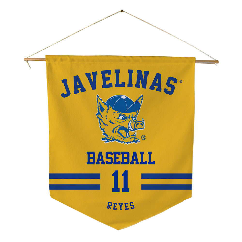 TAMUK - NCAA Baseball : Nick Reyes - Pennant - 18" x 21"-0