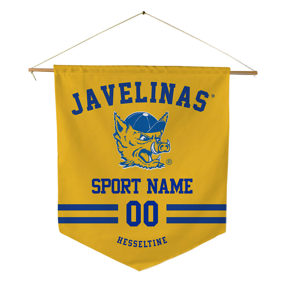TAMUK - NCAA Football : Colby Hesseltine - Pennant - 18" x 21"-0