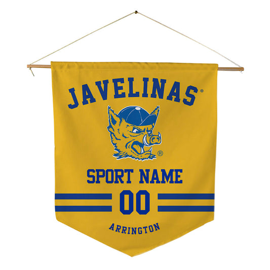 TAMUK - NCAA Football : Luke Arrington - Pennant - 18" x 21"-0
