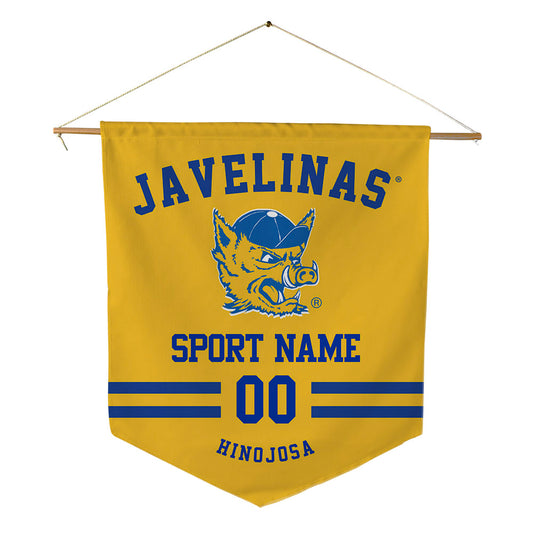 TAMUK - NCAA Stunt : Karlee Hinojosa - Pennant - 18" x 21"-0
