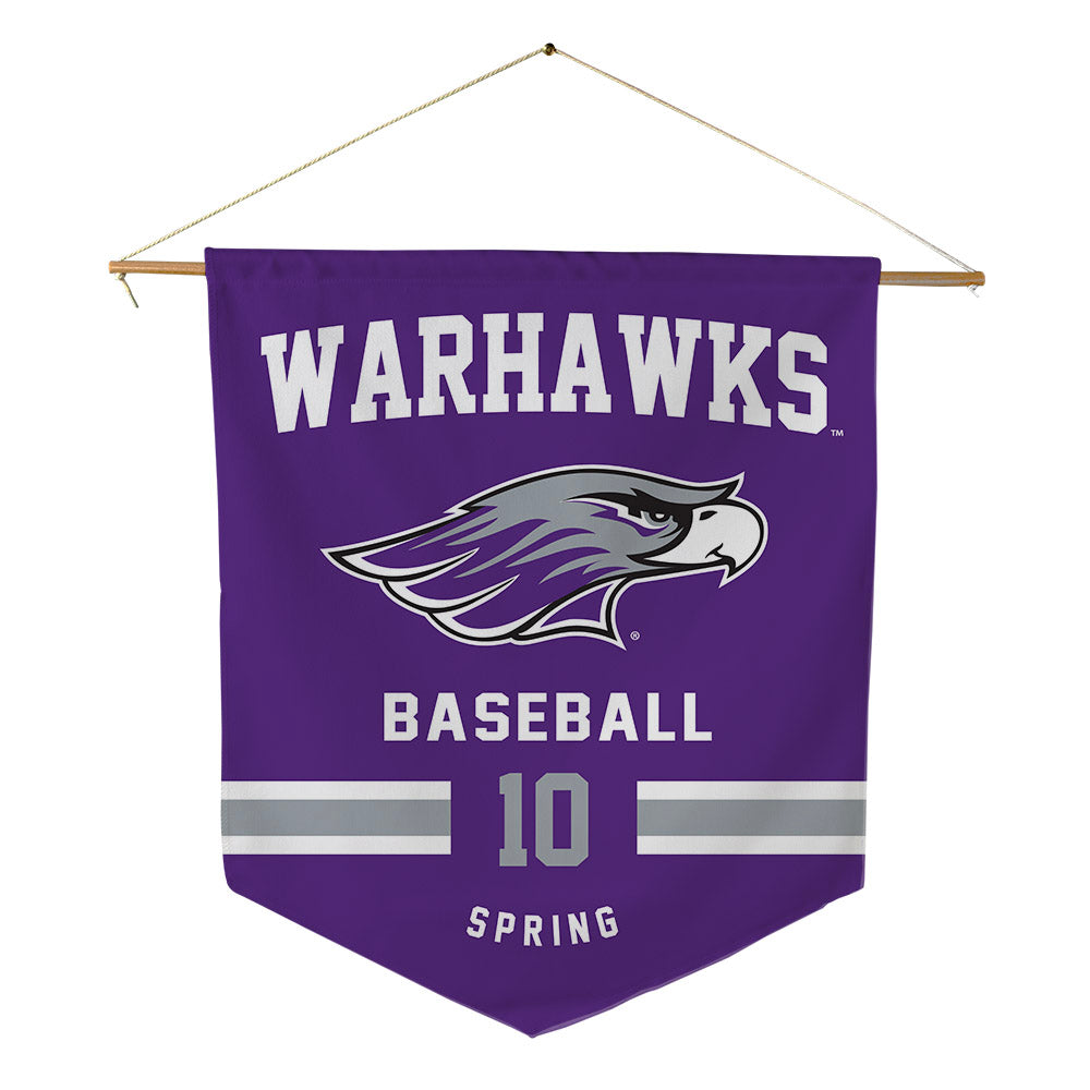UW-Whitewater - NCAA Baseball : Jackson Spring - Pennant - 18" x 21"-0
