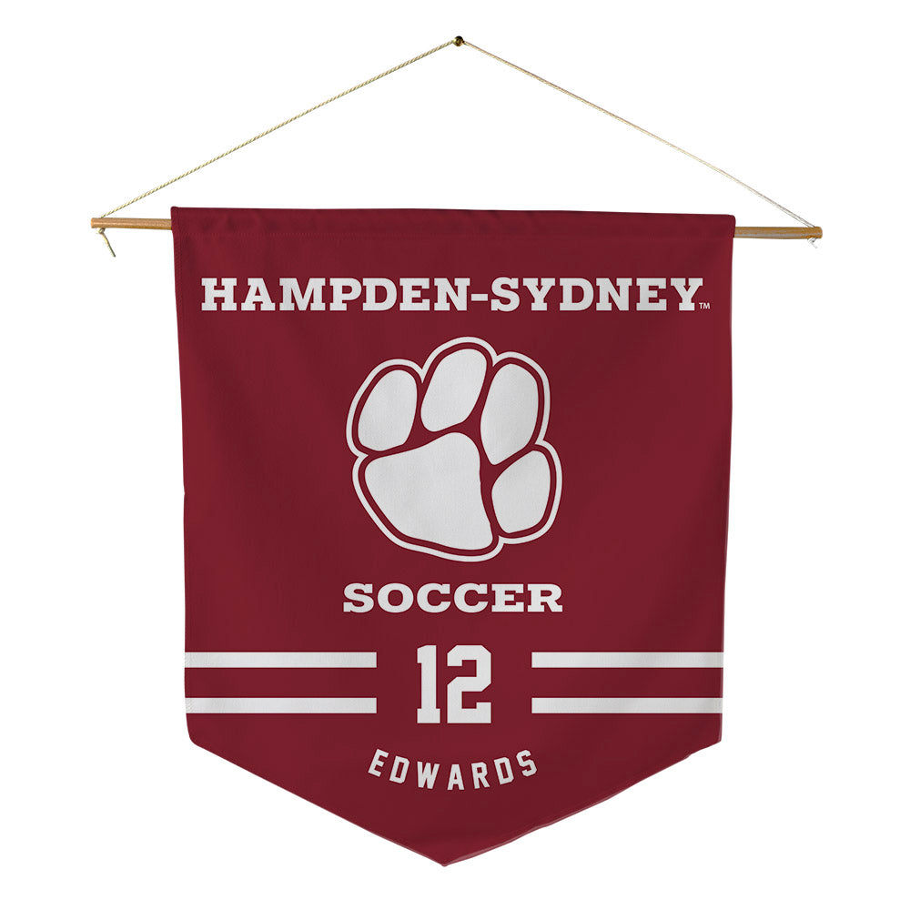 HSC - NCAA Men's Soccer : Owen Edwards - Pennant - 18" x 21"-0